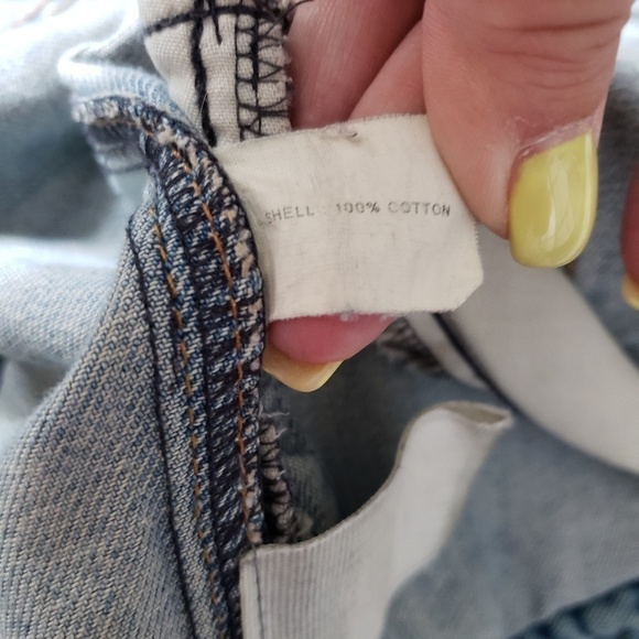 Gap medium wash distressed jean jacket - Picture 7 of 7